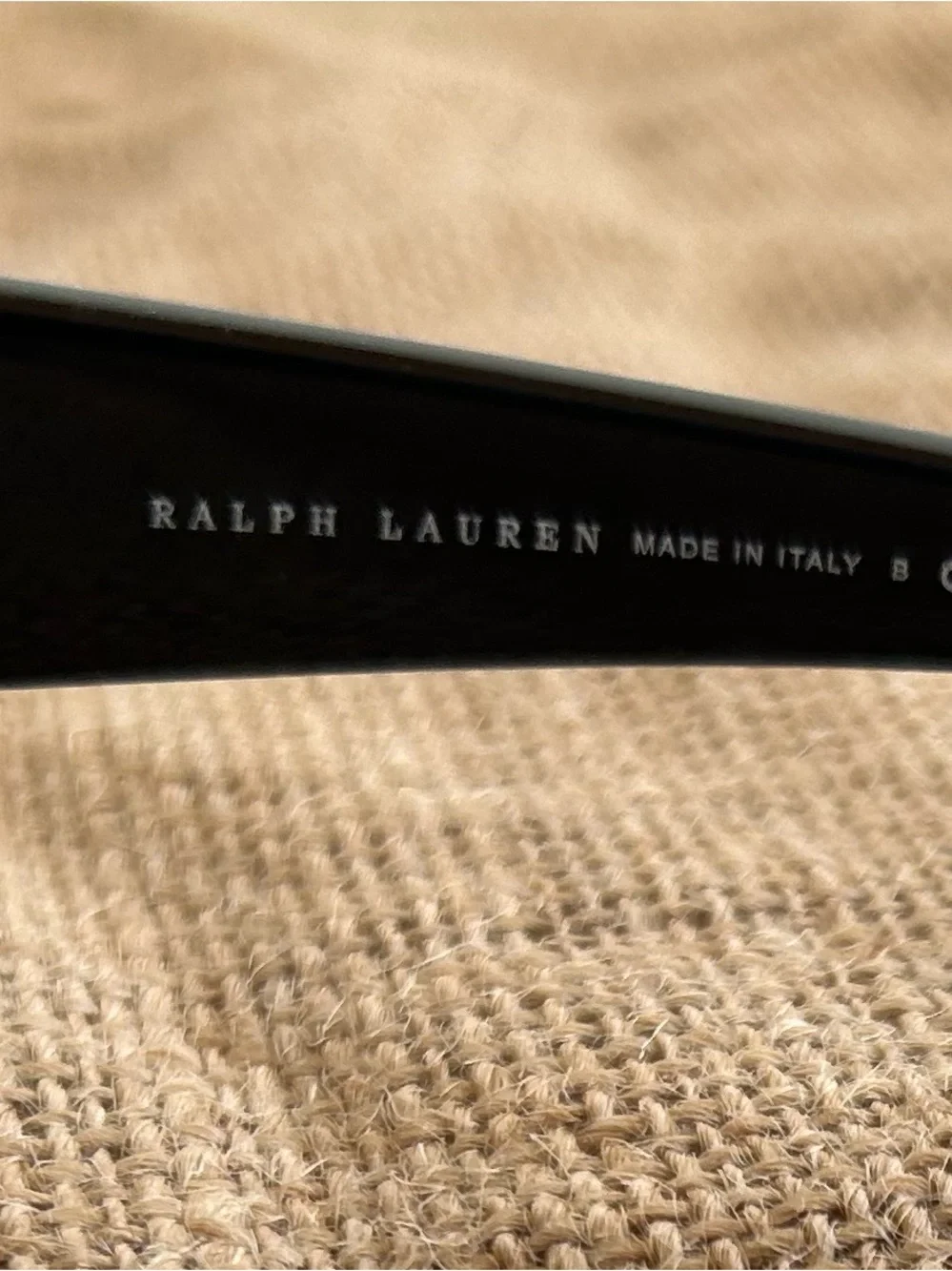 Ralph Lauren Black Oversized Square Sunglasses - Picture 5 of 8